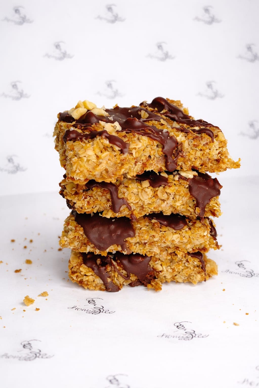 Hazelnut Chocolate Crunchies